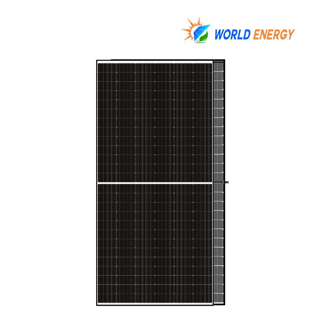 Tấm pin năng lượng mặt trời World Energy 595W giá tốt
